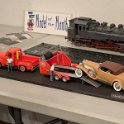 01-2026 (92)  1/25 &#39;53 Ford truck with tandem axle trailer and &#39;32 Duesenberg by John Wilch